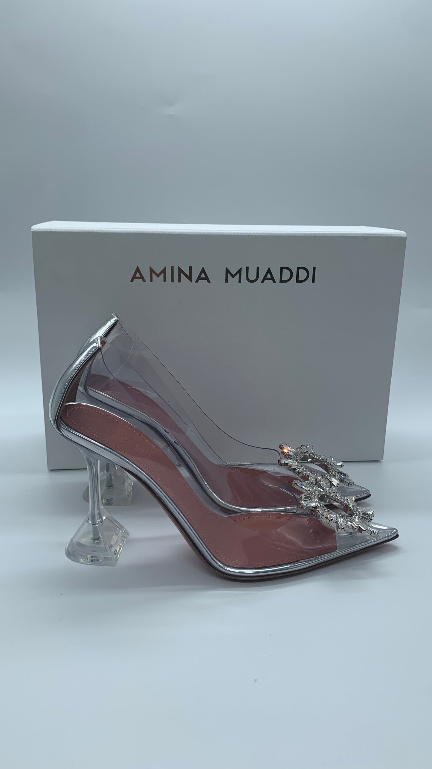 Amina muaddi shoes